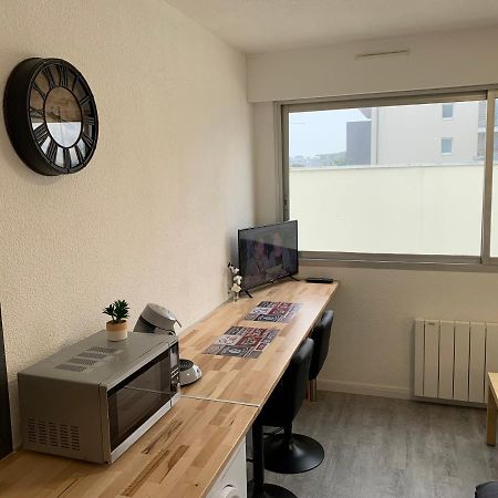 Studio Entierement Renove Avec Parking Gratuit Saint-Nazaire  Luaran gambar
